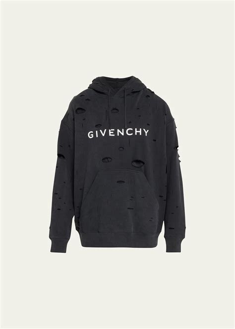 givenchy faded logo sweatshirt|givenchy destroyed sweatshirt.